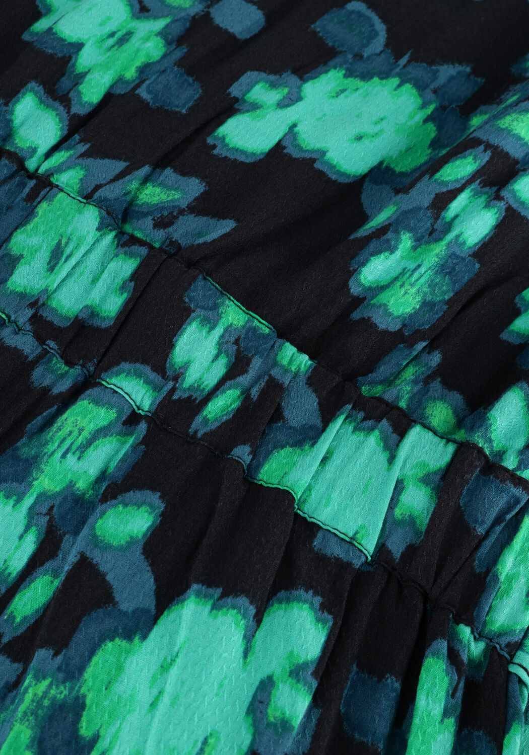 Zwarte Y.A.S. Midi jurk YASFLAIR LS LONG SHIRT DRESS S. - large