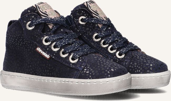 Blauwe DEVELAB Hoge sneakers 41602 Blauwe DEVELAB Hoge sneakers 41602 - large
