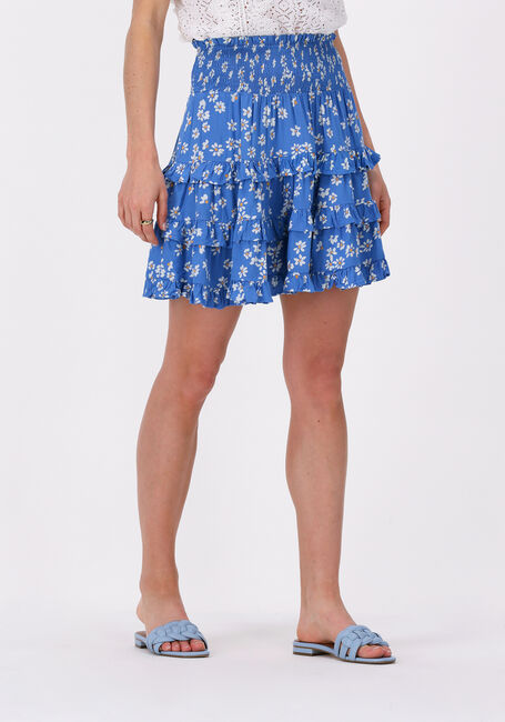 Blauwe Y.A.S. Minirok YASLIMO HW SKIRT S. - large