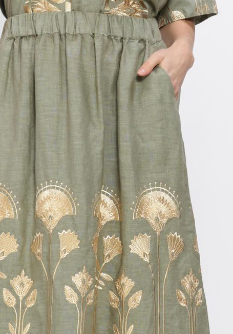 Groene GREEK ARCHAIC KORI Rokken S26K-2072025 - large