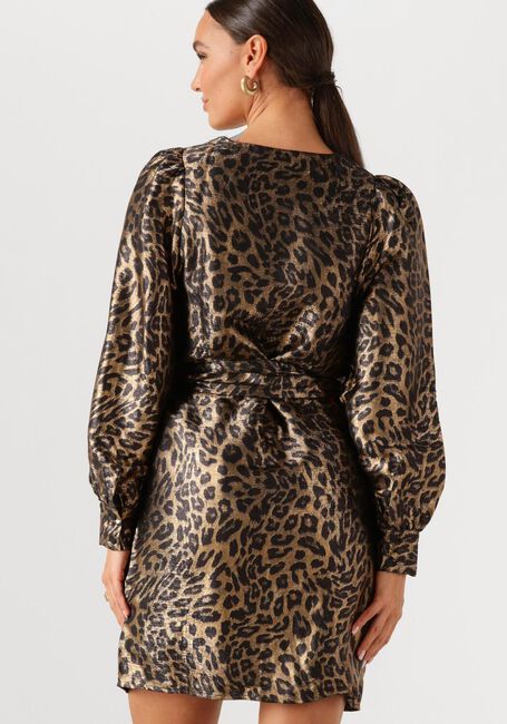 Bruine FREEBIRD Mini jurk DACEY - large