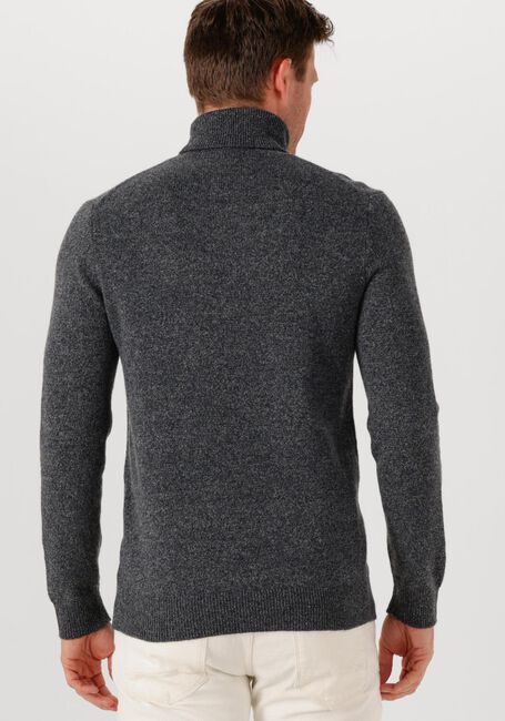 Donkergrijze PROFUOMO Coltrui PULLOVER ROLL NECK WOOL BLEND - large