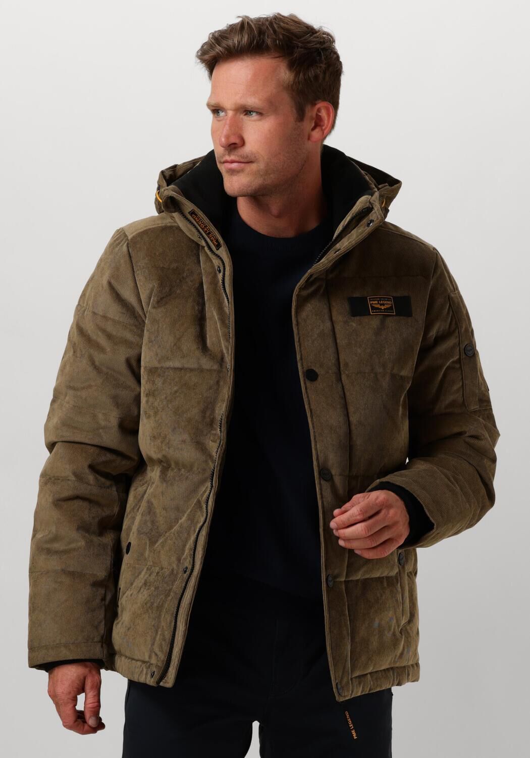 PME LEGEND Heren Jassen Semi Long Jacket Gobbler Clear Ford Bruin