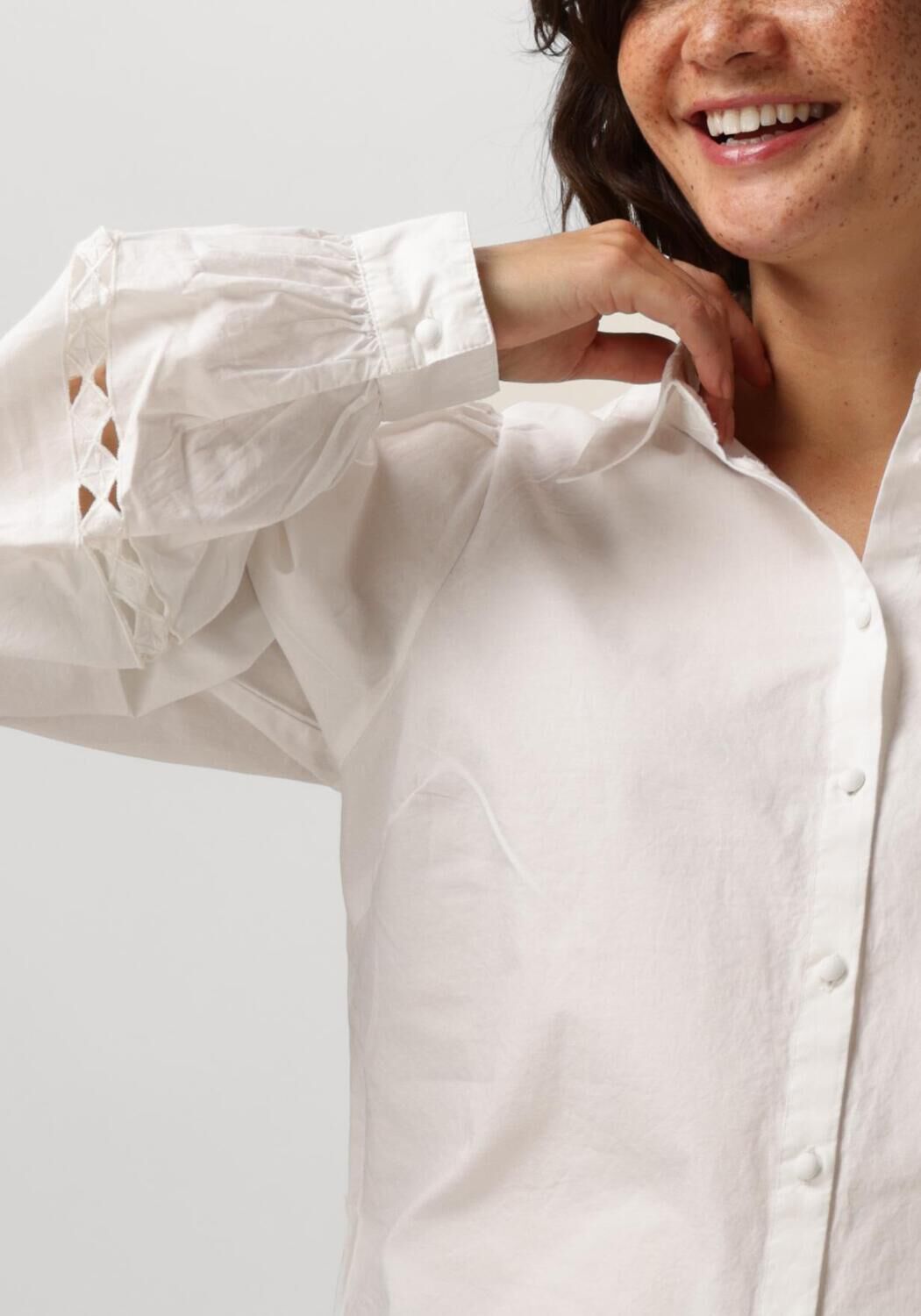 Y.A.S. Dames Blouses Yasmonella Ls Shirt Wit