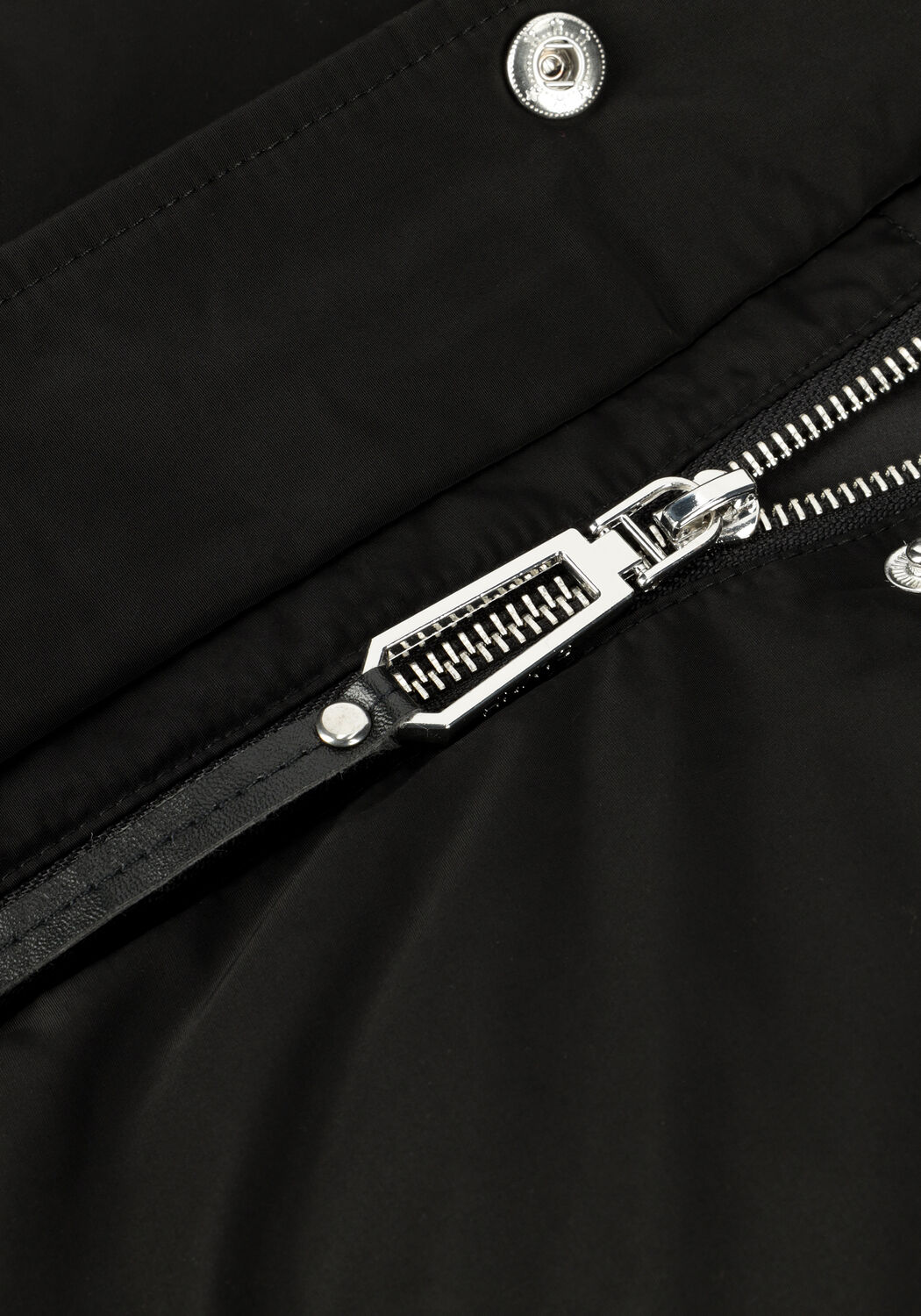 Zwarte SILVIAN HEACH Gewatteerde jas LONG DOWN JACKET IBAR - large