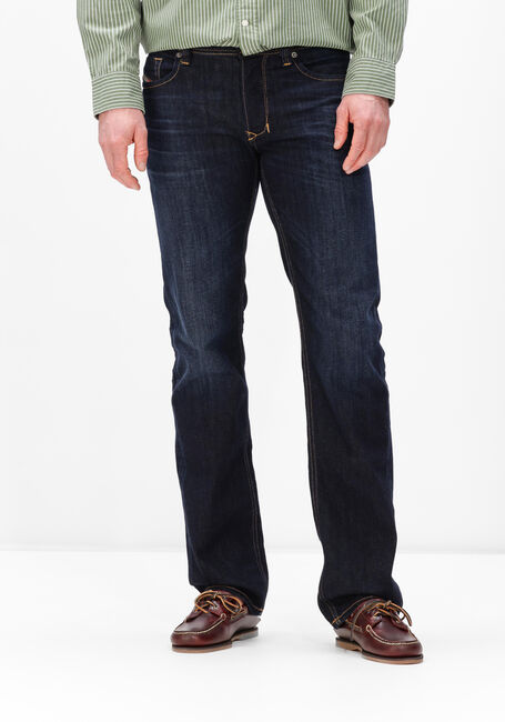 Donkerblauwe DIESEL Straight leg jeans 1985 LARKEE - large