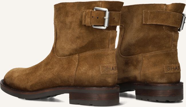 Cognac SHABBIES Enkelboots ALYD Cognac SHABBIES Enkelboots ALYD - large