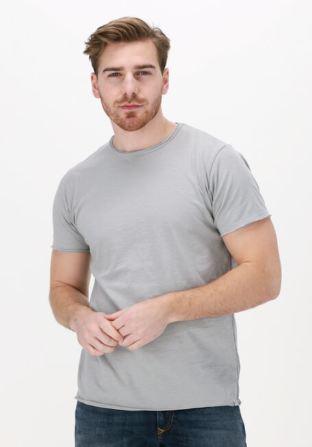 Beige DSTREZZED T-shirt MC QUEEN BASIC TEE SLUB JERSEY - large