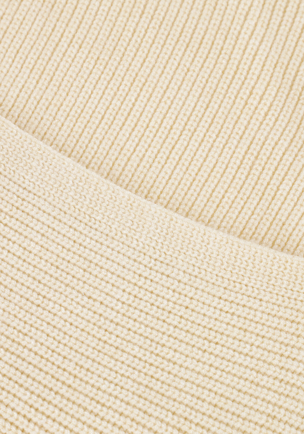 Ecru MSCH COPENHAGEN Trui MSCHZINELLE RACHELLE WRAP PULLOVER - large