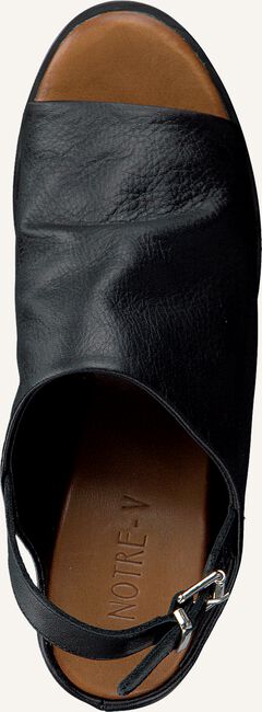 Zwarte NOTRE-V Platte sandalen 142052 Zwarte NOTRE-V Platte sandalen 142052 - large