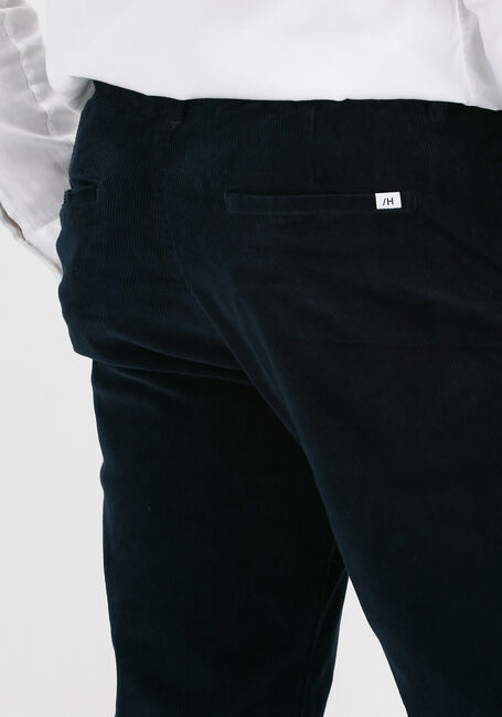 Donkerblauwe SELECTED HOMME Chino SLHSTRAIGHT-STROKE 196 CORD PA - large