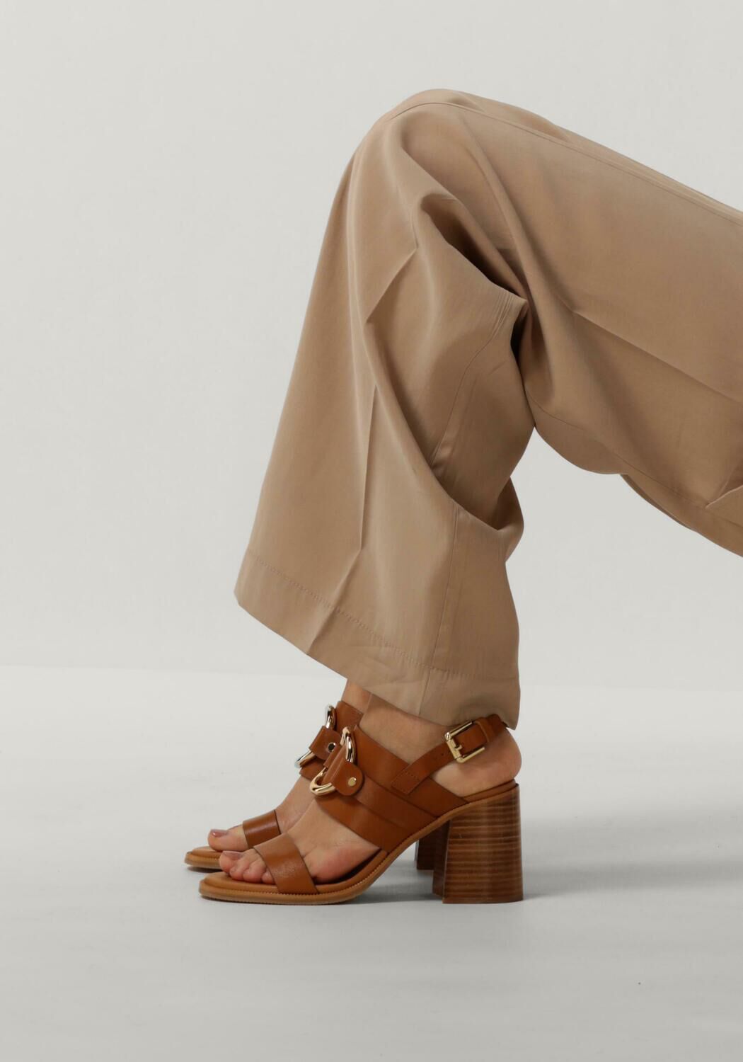 Bruine SEE BY CHLO&Eacute; Sandalen HANA SANDAL - large