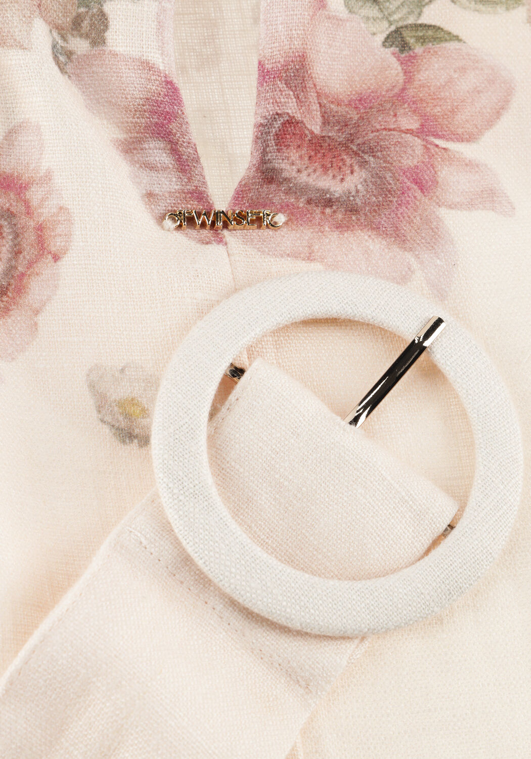 Ecru TWINSET MILANO Jurken 261TT2571 - large