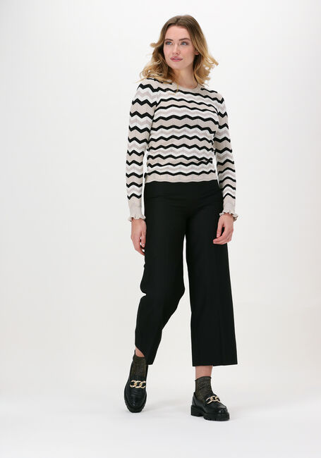 Zwarte JUST FEMALE Wijde broek WATSON TROUSERS - large