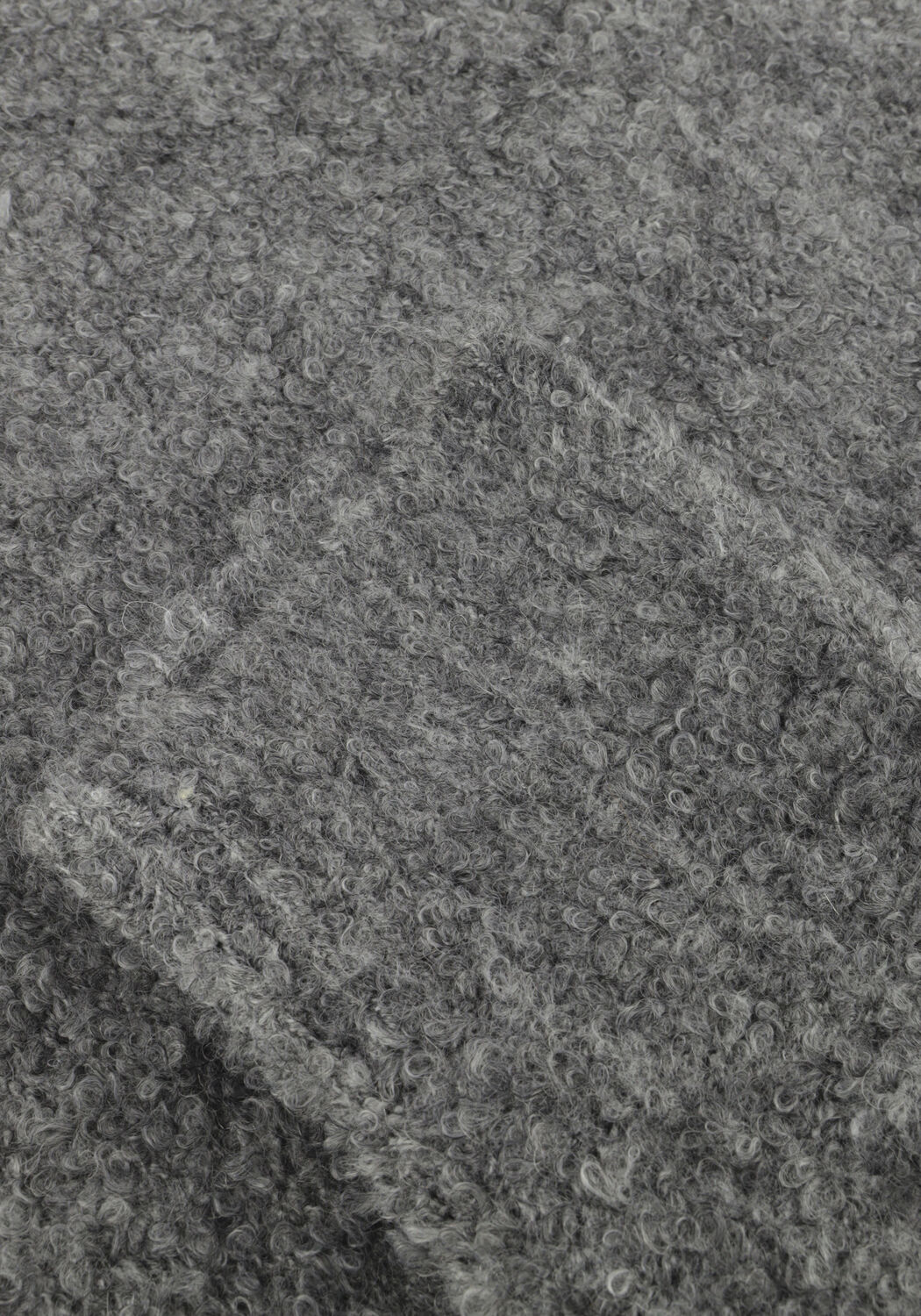 Grijze WOODBIRD Trui WBKURT LOOP CREW - large