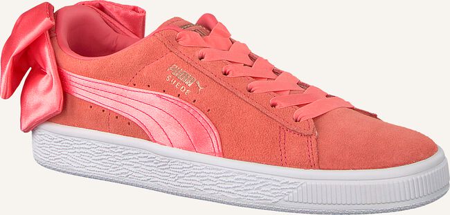Roze PUMA Lage sneakers SUEDE BOW JR Roze PUMA Lage sneakers SUEDE BOW JR - large