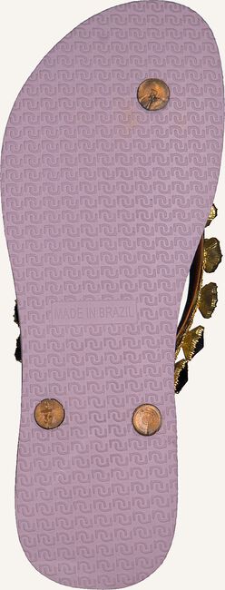 Paarse UZURII Teenslippers BLACK FLOWER Paarse UZURII Teenslippers BLACK FLOWER - large