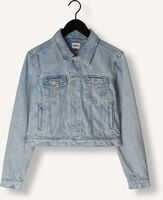 Lichtblauwe TOMMY JEANS Spijkerjas IZZIE SLIM JCKT BG4015 Lichtblauwe TOMMY JEANS Spijkerjas IZZIE SLIM JCKT BG4015 - medium