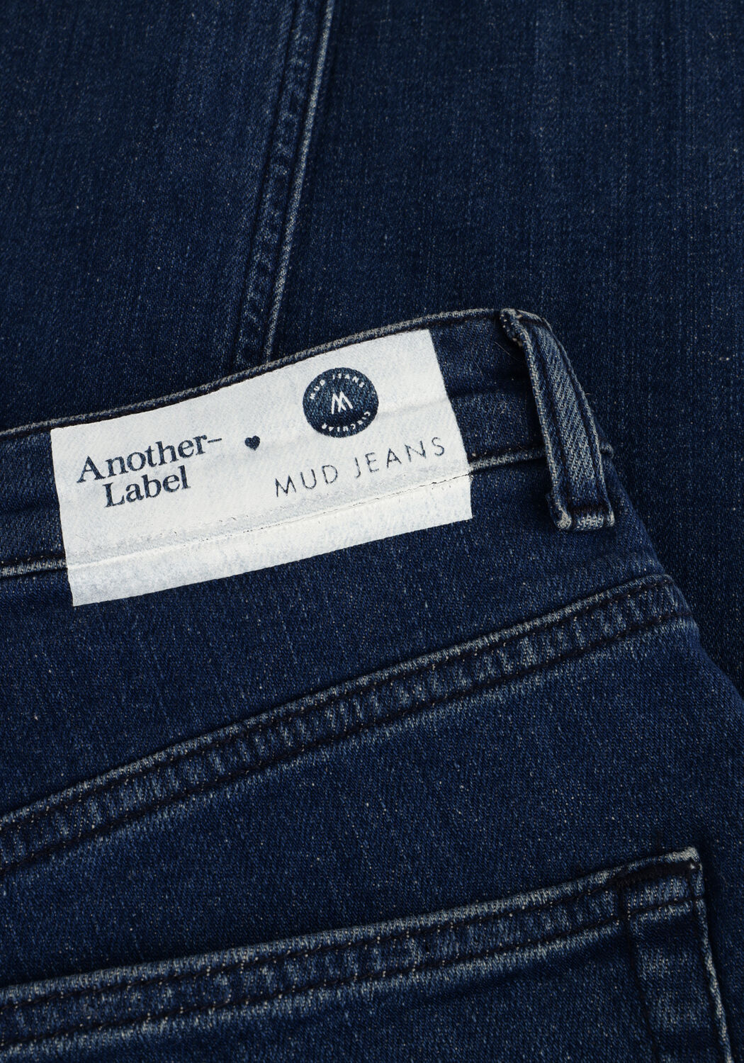 Blauwe ANOTHER LABEL Wide jeans MOORE DENIM PANTS - large