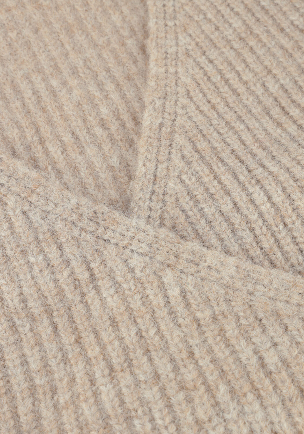 Beige ANOTHER LABEL Vest BILLIE KNITTED VEST - large