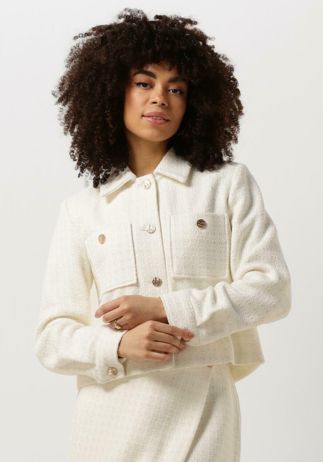 Y.A.S Witte Blazer voor Stijlvolle Look White Dames