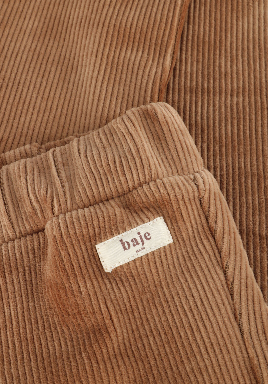 Taupe BAJE STUDIO Flared broek YATE - large