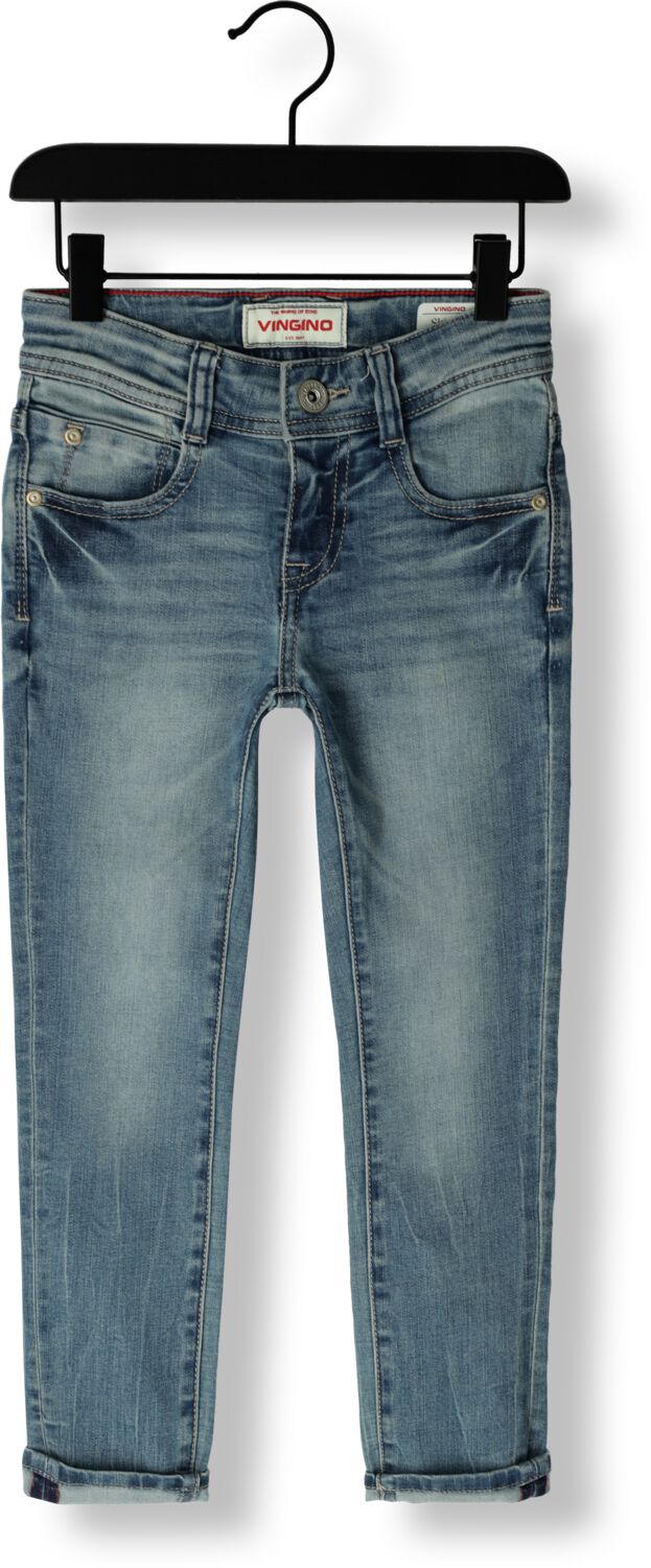 VINGINO Jongens Jeans Apache Icon Lichtblauw