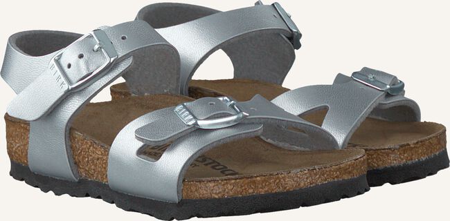 Zilveren BIRKENSTOCK Platte sandalen RIO KIDS Zilveren BIRKENSTOCK Platte sandalen RIO KIDS - large