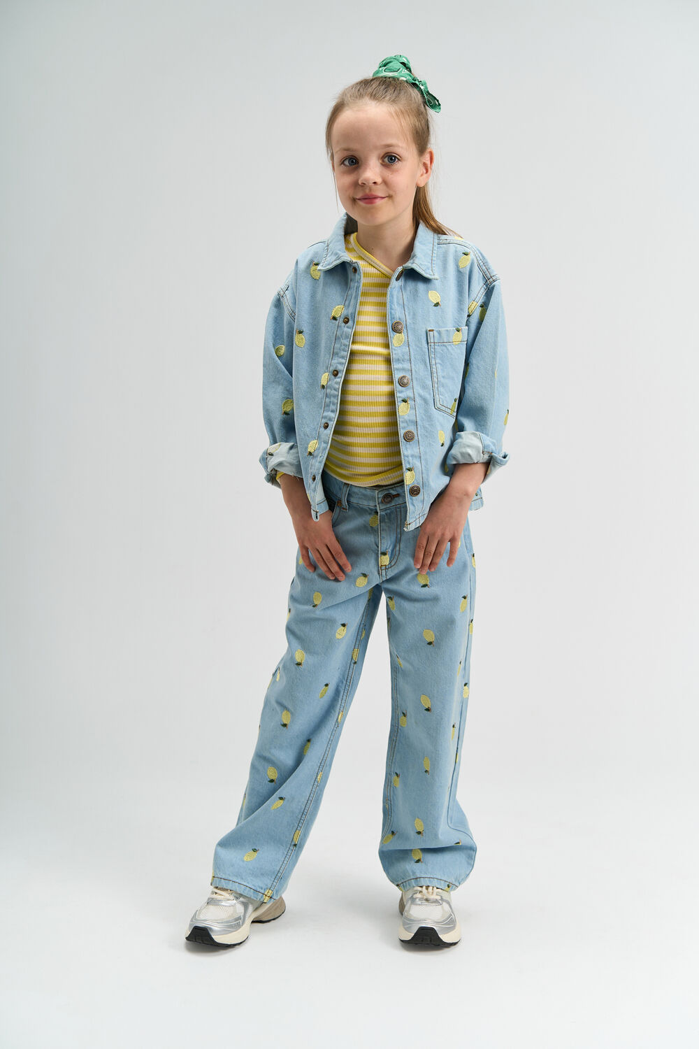 Lichtblauwe THE NEW Spijkerjas TNSIA - large