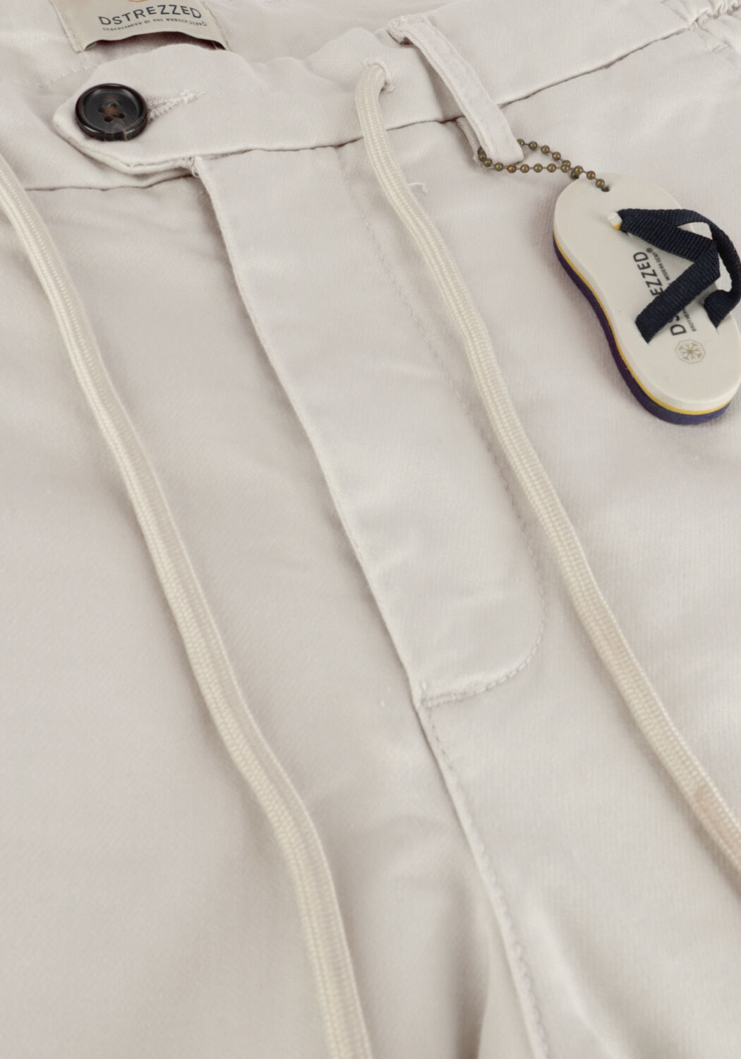 Grijze DSTREZZED Korte broek JORDAN JOGGER SHORTS TWILL KNIT - large