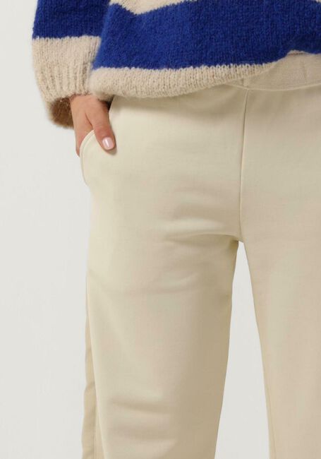 Beige 10DAYS Wijde broek FOLDED WAISTBAND JOGGER - large