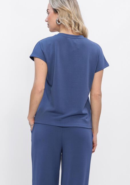 Blauwe AIMEE THE LABEL T-shirt INGRID - large