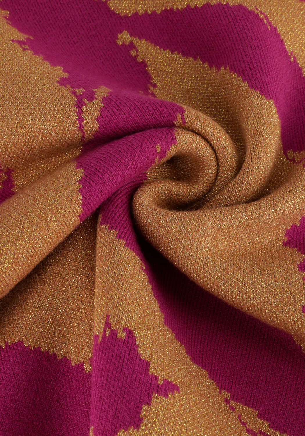 Bruine POM AMSTERDAM Trui PULLOVER - FEATHERS SPARKLE - large