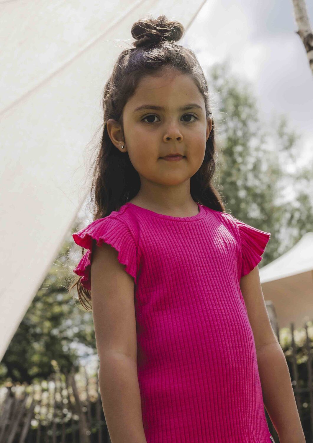 LOOXS Little Meisjes Tops & T-shirts 2511-7422 Roze