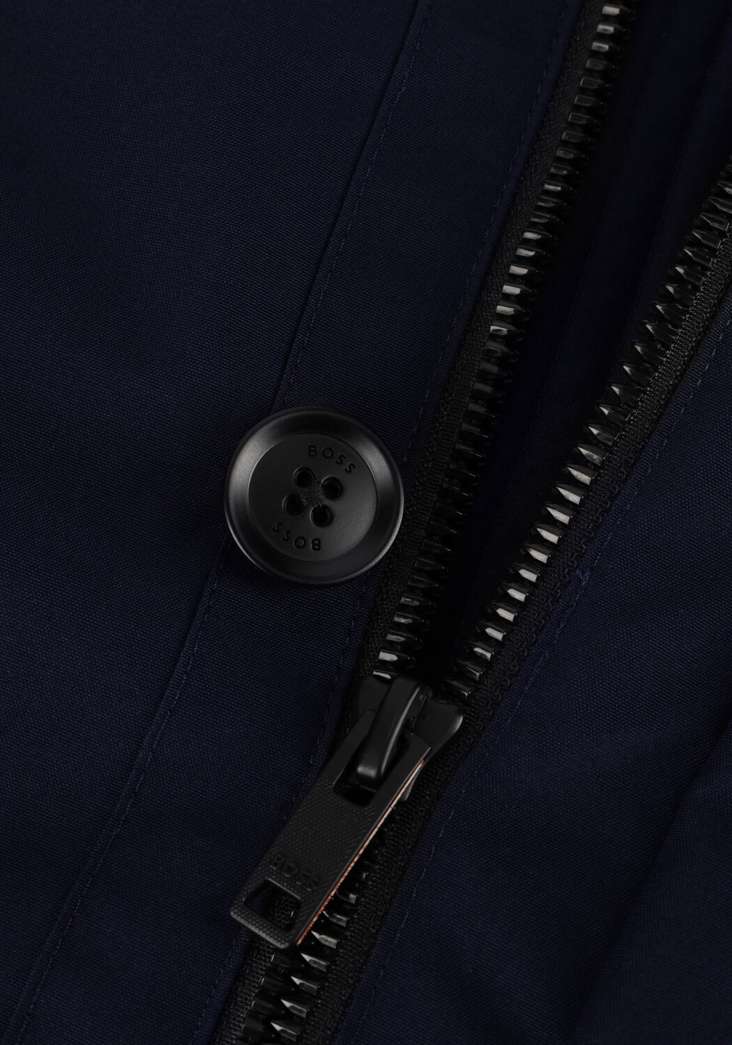 Donkerblauwe BOSS ORANGE Parka's OSIASS - large