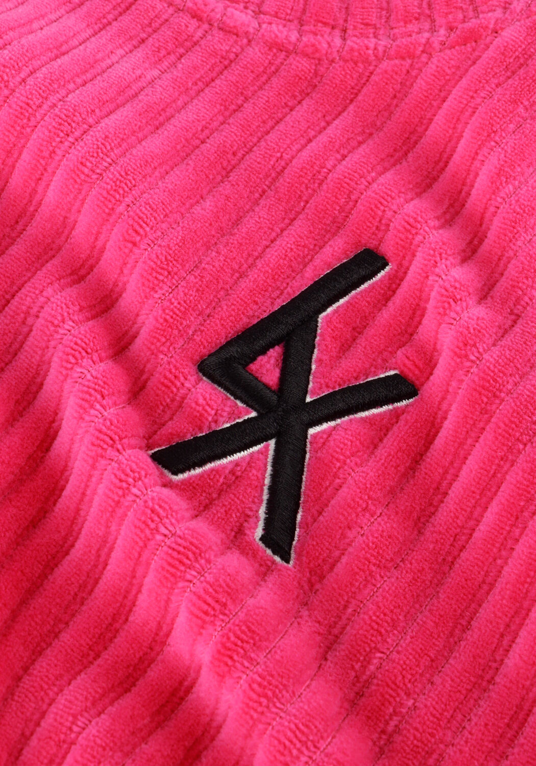 Roze ALIX MINI Trui KNITTED VELVET JUMPER - large