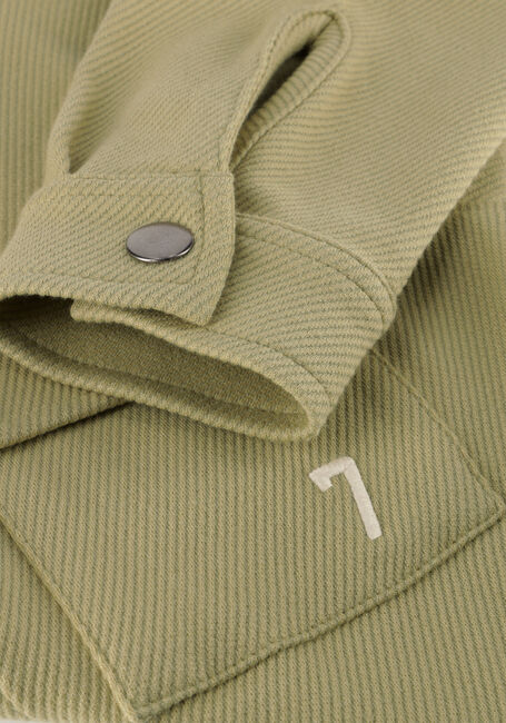 Olijf DAILY7 Overhemd SHIRT JACKET STRUCTURE - large