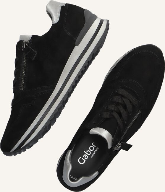 Zwarte GABOR Lage sneakers 528 Zwarte GABOR Lage sneakers 528 - large