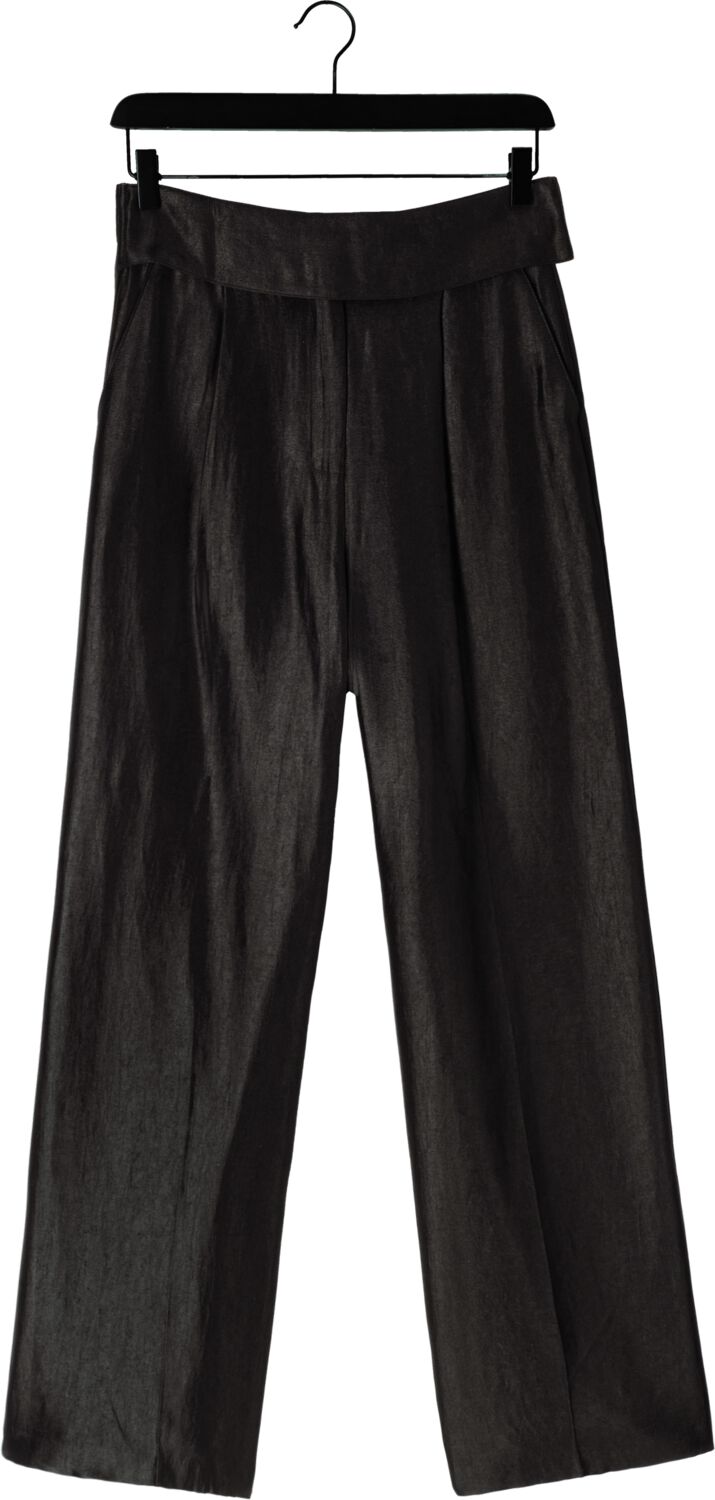 AAIKO Dames Broeken Rocia Twill Shine Vis 545 Zwart
