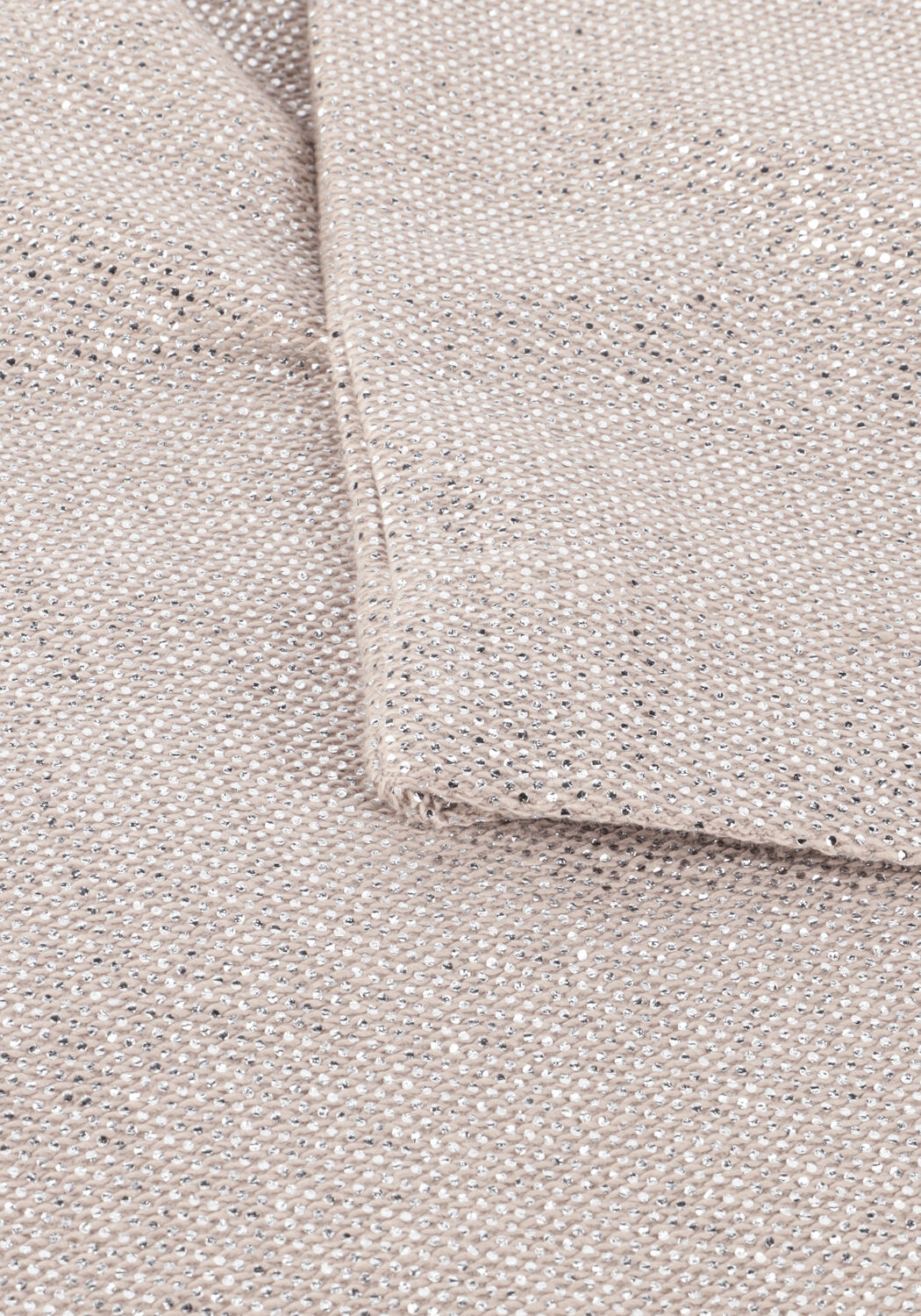 Zilveren ALIX THE LABEL Korte broek LADIES WOVEN FOIL SHORTS - large