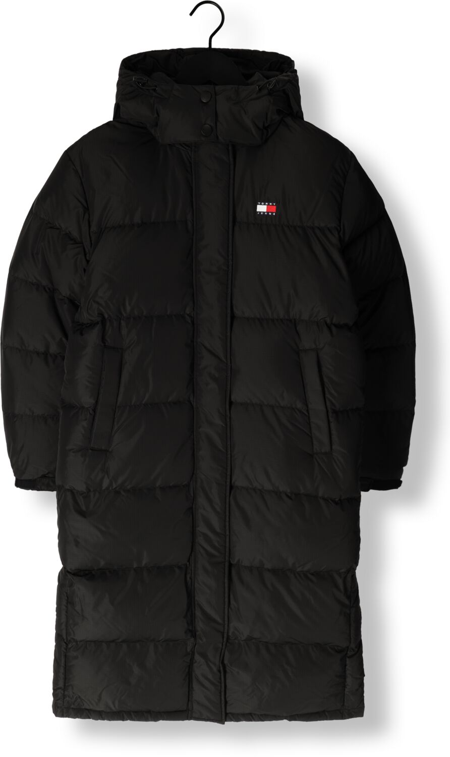 TOMMY JEANS Dames Jassen Tjw Alaska Long Puffer Zwart