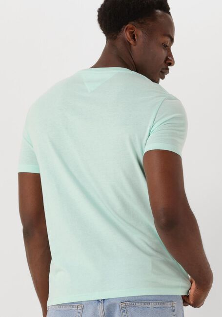 Mint TOMMY JEANS T-shirt TJM XSLIM JASPE HTR TEE EXT - large