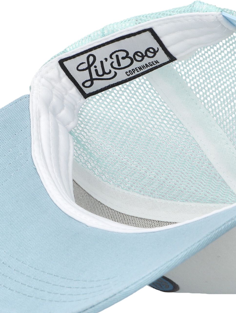 LIL'BOO Jongens Petten Trucker Cap B Blauw XL