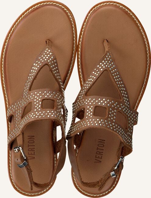Bruine VERTON Platte sandalen S-10262 Bruine VERTON Platte sandalen S-10262 - large