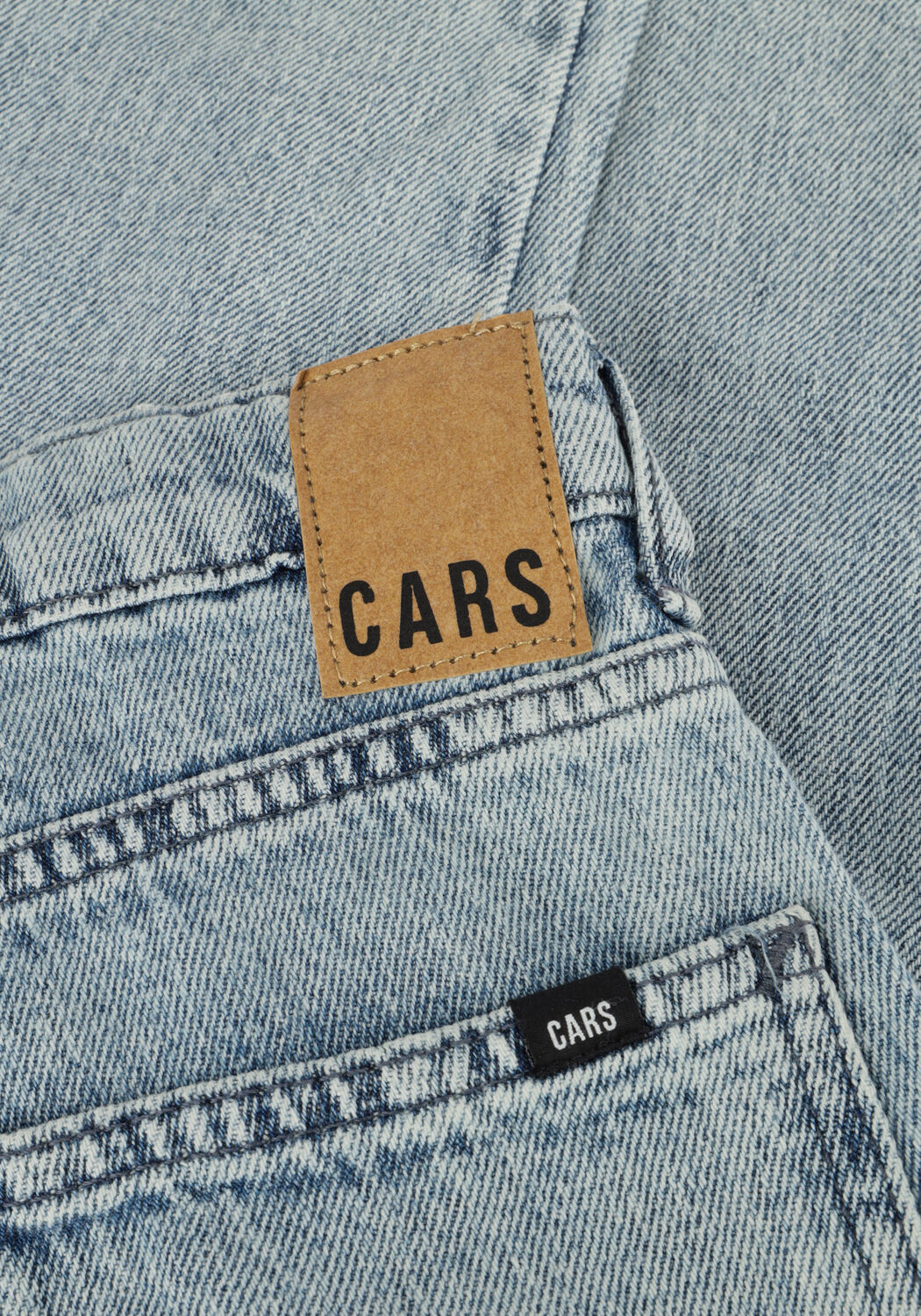 Lichtblauwe CARS JEANS Straight leg jeans HAMMERS - large
