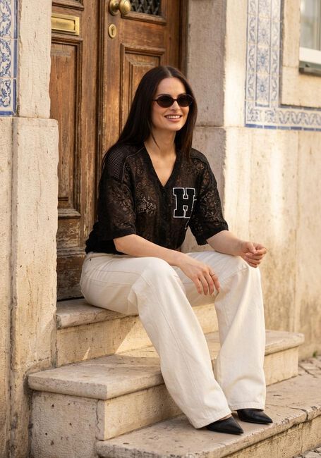 Bruine HAUTE L'AMITI&Eacute; Top COURT LACE TEE - large