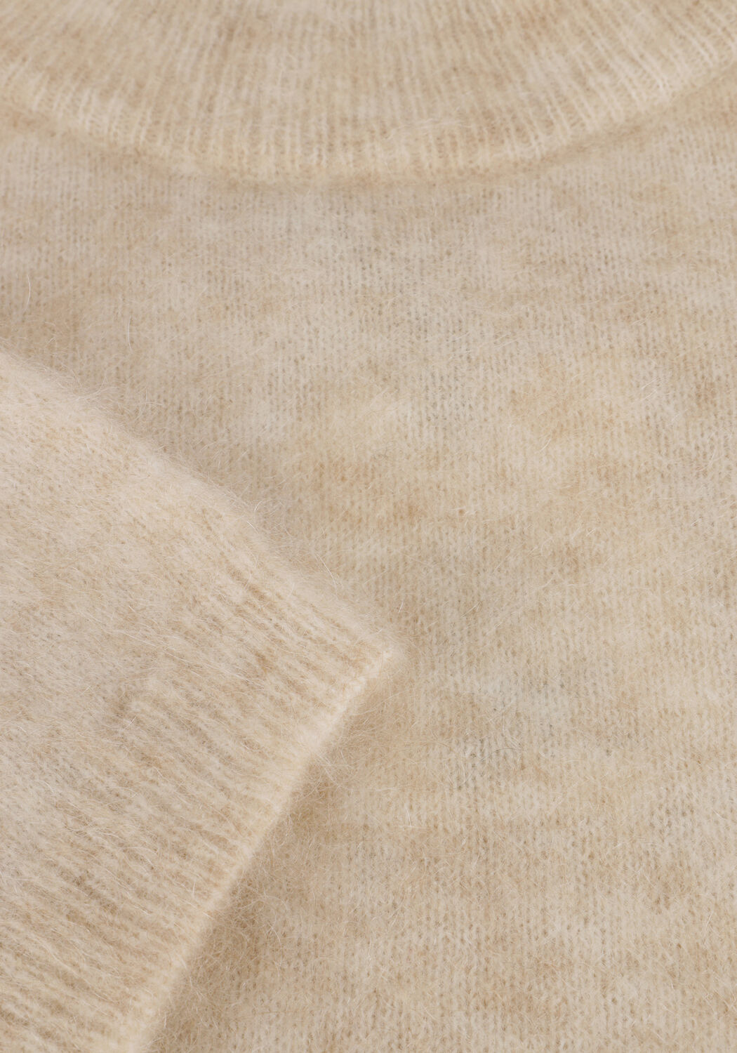 Zand SECOND FEMALE Trui ANNELEEN KNIT O-NECK - large