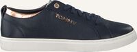 Blauwe TOMMY HILFIGER Lage sneakers CITY SNEAKER METALLIC - medium