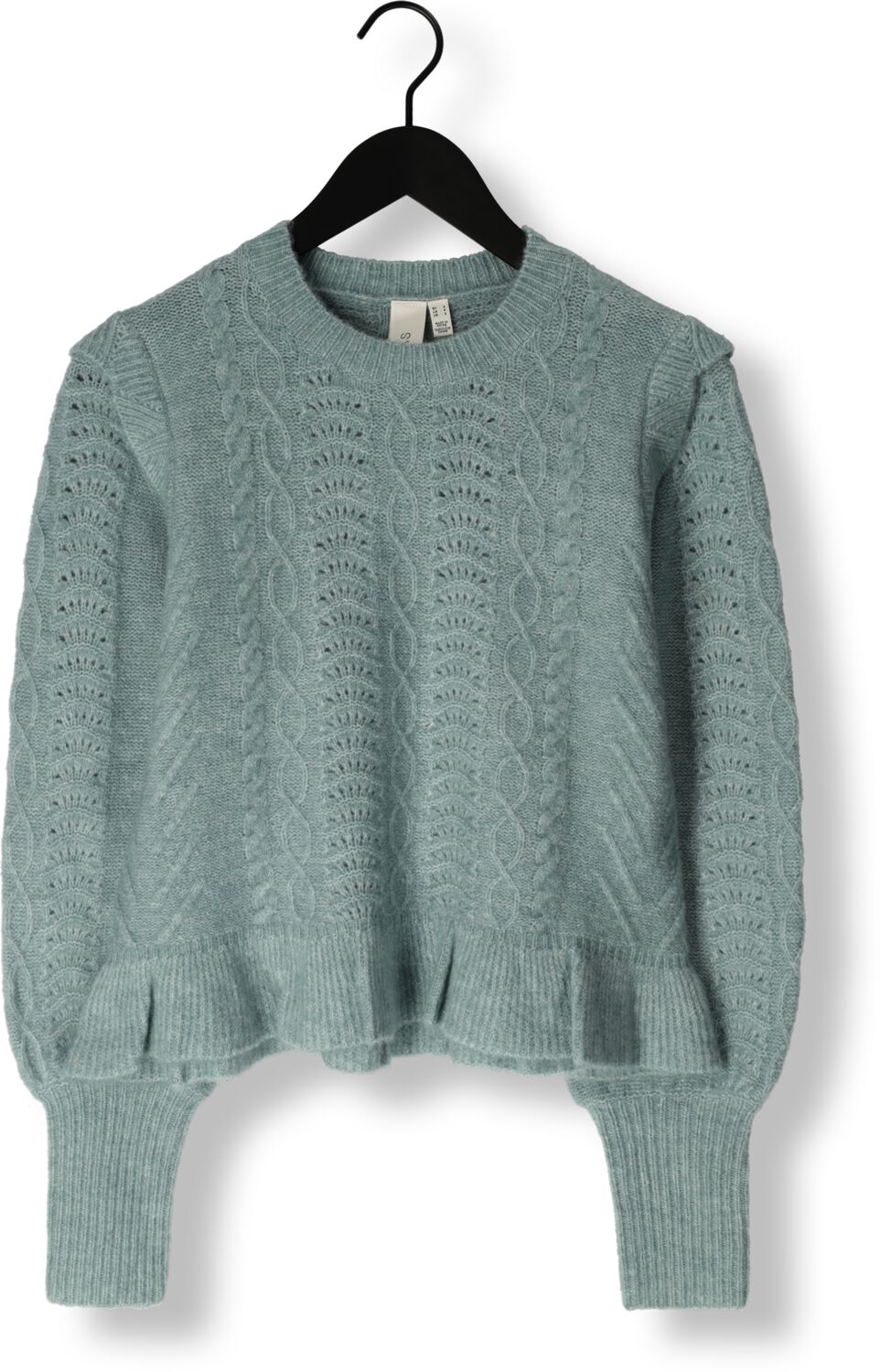 Y.A.S. Dames Truien & Vesten Yastumali Ls Knit Pullover S. Blauw