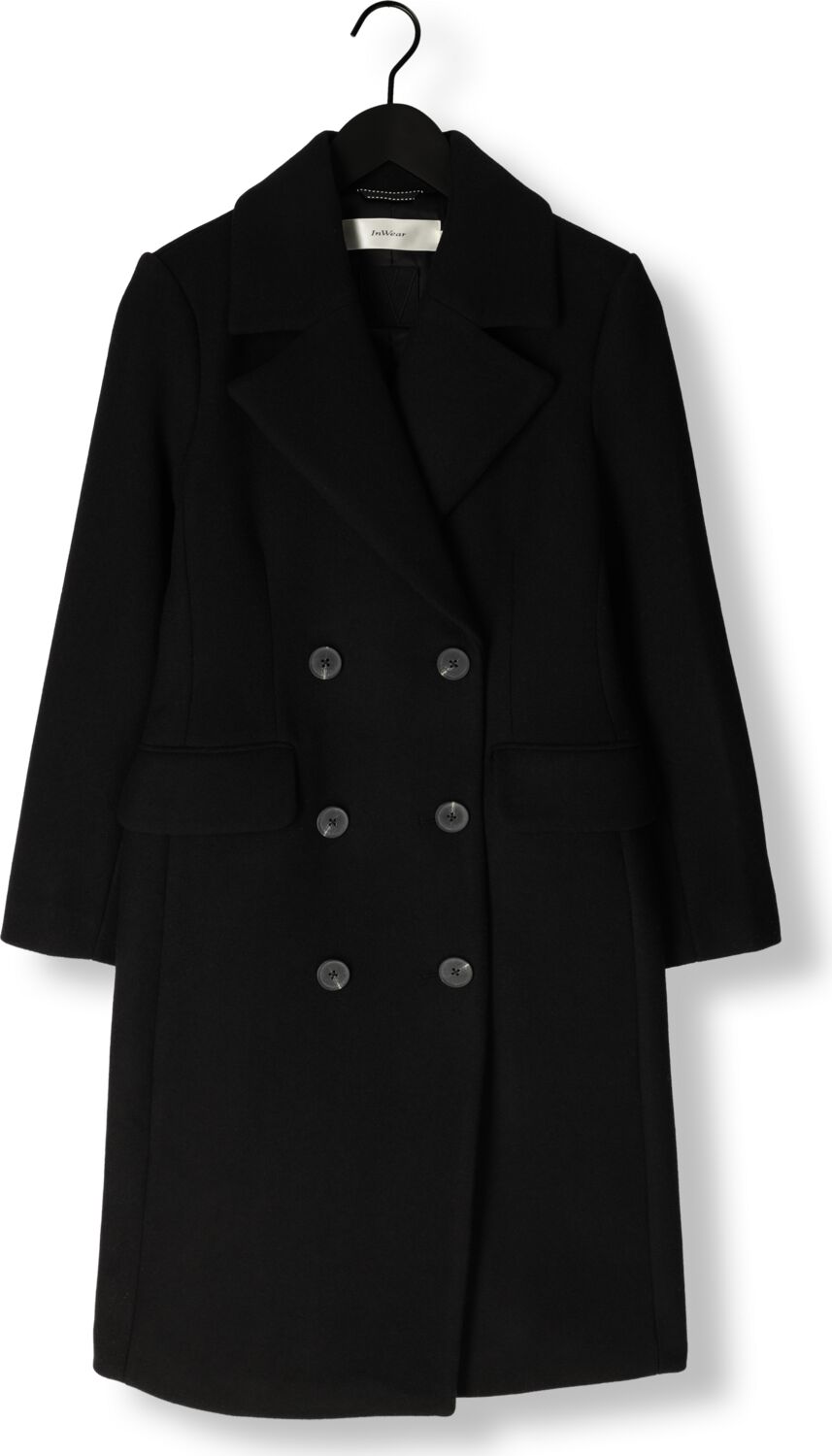 INWEAR Dames Jassen Thoraiw Lapel Coat Zwart